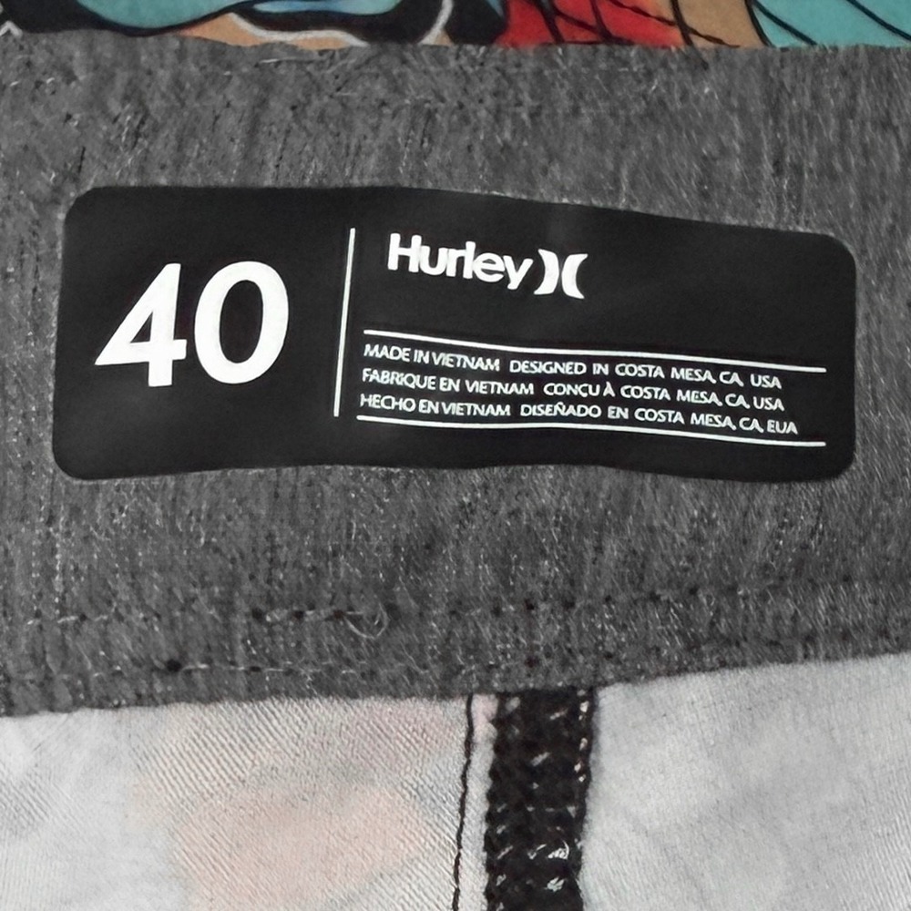 Hurley Weekender Board Shorts - NWT Mens Size 40 Multicolor - #49600-K4 - Picture 4 of 5